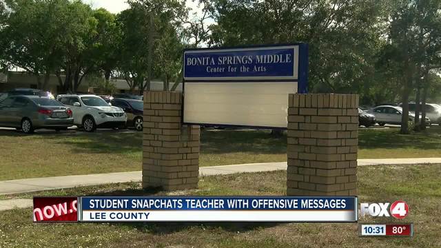 Student Snapchats photo of local teacher with offensive messages ... - Fox 4