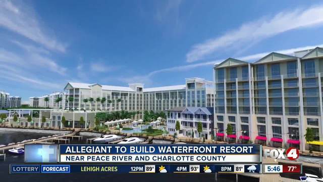 Allegiant announces Sunseeker Resorts Development on Florida's Gulf Coast