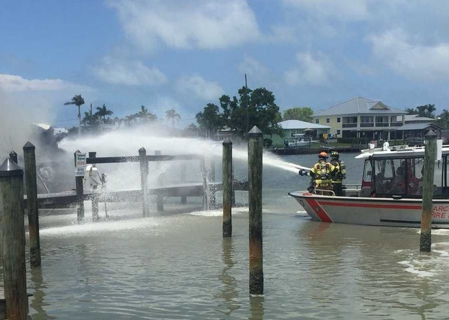 Fire Near Marco Island Fire Near Marco Island
