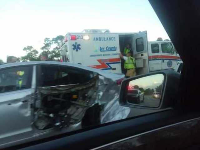 Crash causes partial roadblock on Del Prado Boulevard N. in Cape Coral